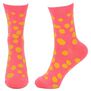Pink spot socks 